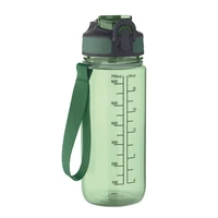 Kép 1/11 - ENKEL Sport palack 700 ml, áttetsző zöld
