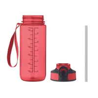 Kép 7/11 - ENKEL Sport palack 700 ml, áttetsző piros