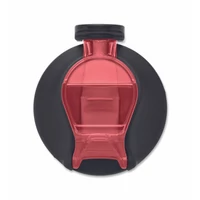 Kép 8/11 - ENKEL Sport palack 700 ml, áttetsző piros