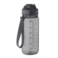 Kép 1/11 - ENKEL Sport palack 700 ml, áttetsző szürke
