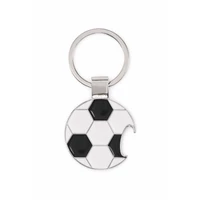 Kép 2/5 - OPEN GOAL Focis kulcstartó üvegnyitóval, fehér/fekete