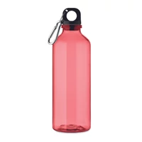 Kép 1/5 - MOSS RE500 RPET palack 500 ml, áttetsző piros