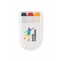 Kép 3/4 - CHEER Nemzeti színű testfestő stift, sárga