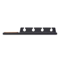 Kép 2/6 - ORDER Szilikon kábelrendező, fekete