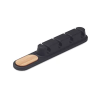 Kép 1/6 - ORDER Szilikon kábelrendező, fekete