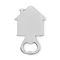 Kép 3/5 - MYHOUSE Ház alakú üvegnyitó, matt ezüst