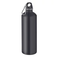 Kép 1/5 - RE-ONE MOSS Szimplafalú palack 1000 ml, fekete