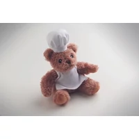 Kép 4/4 - TEDDCHEF Plüss mackó szakács, fehér