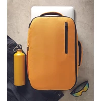 Kép 7/14 - FLYSAFE Kabinméretű hátizsák, ochre