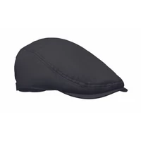 Kép 1/8 - FLAT PEAK Gatsby lapos sapka 235 g/m², fekete