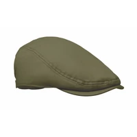 Kép 1/8 - FLAT PEAK Gatsby lapos sapka 235 g/m², katona zöld