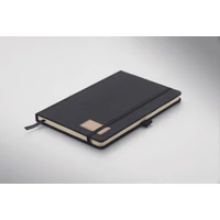 Kép 5/7 - CORDI NOTE A5 RPET keménytáblás notesz, fekete