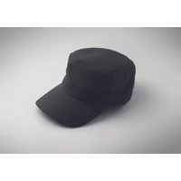 Kép 6/6 - FIELD Katonai stílusú sapka 260 g/m², fekete