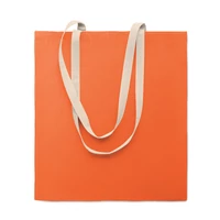 Kép 1/3 - ZEVRA COLOUR Pamut bevásárlótáska, narancssárga