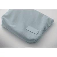 Kép 5/5 - CORDY T Kordbársony kozmetikai táska, babakék