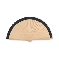 Kép 1/7 - WOODFAN Fa legyező, fekete