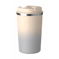 Kép 1/7 - BRACE GRADIENT Duplafalú pohár 350 ml, szürke