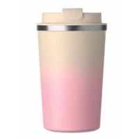 Kép 2/9 - BRACE GRADIENT Duplafalú pohár 350 ml, babarózsaszín