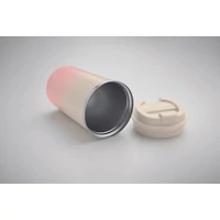 Kép 7/9 - BRACE GRADIENT Duplafalú pohár 350 ml, babarózsaszín