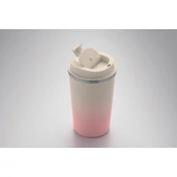 Kép 9/9 - BRACE GRADIENT Duplafalú pohár 350 ml, babarózsaszín