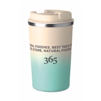 Kép 3/8 - BRACE GRADIENT Duplafalú pohár 350 ml, mentazöld