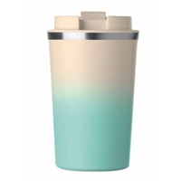Kép 4/8 - BRACE GRADIENT Duplafalú pohár 350 ml, mentazöld