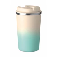 Kép 1/8 - BRACE GRADIENT Duplafalú pohár 350 ml, mentazöld