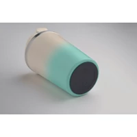 Kép 7/8 - BRACE GRADIENT Duplafalú pohár 350 ml, mentazöld