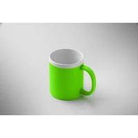 Kép 5/5 - MUGIVA Kerámia bögre 300 ml, neonzöld