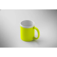 Kép 4/4 - MUGIVA Kerámia bögre 300 ml, neonsárga