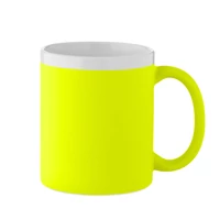 Kép 1/4 - MUGIVA Kerámia bögre 300 ml, neonsárga