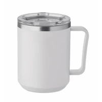 Kép 1/11 - COCOA Duplafalú bögre 400 ml         MO2900, fehér