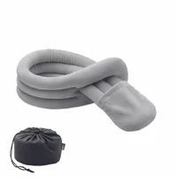 Kép 1/7 - WRAP IT Hajlítható utazópárna, szürke