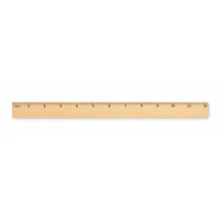 Kép 2/4 - RULER30 Fa vonalzó 30 cm, fa
