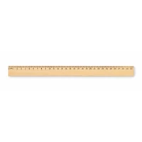 Kép 1/4 - RULER30 Fa vonalzó 30 cm, fa