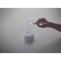 Kép 12/12 - LEDMEMO Világító LED jegyzettábla, fehér