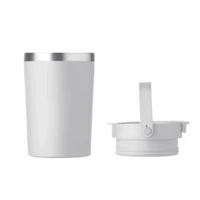 Kép 7/7 - COZYCUP Duplafalú pohár 350 ml, fehér