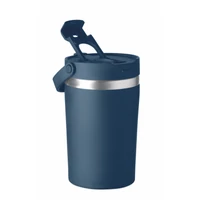 Kép 2/8 - COZYCUP Duplafalú pohár 350 ml, francia tengerészkék