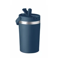 Kép 3/8 - COZYCUP Duplafalú pohár 350 ml, francia tengerészkék