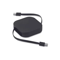 Kép 2/10 - LINEA 100 100 W visszahúzható töltőkábel, fekete