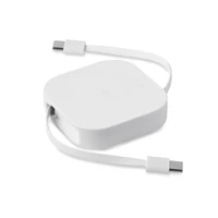 Kép 2/10 - LINEA 100 100 W visszahúzható töltőkábel, fehér