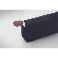 Kép 4/4 - VANITY 600D RPET kozmetikai táska, fekete