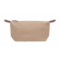 Kép 2/5 - VANITY 600D RPET kozmetikai táska, khaki