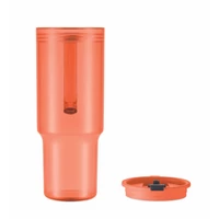 Kép 4/5 - MUGORA RPET pohár 1200 ml, áttetsző narancssárga