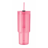 Kép 5/5 - MUGORA RPET pohár 1200 ml, áttetsző rózsaszín