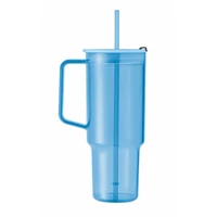 Kép 3/6 - MUGORA RPET pohár 1200 ml, áttetsző világoskék