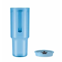 Kép 4/6 - MUGORA RPET pohár 1200 ml, áttetsző világoskék
