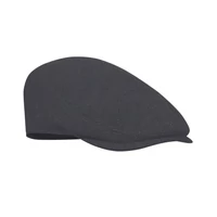 Kép 1/7 - BLIND PEAK Gatsby lapos sapka 335 g/m², fekete