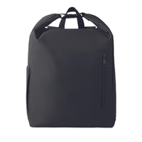 Kép 3/11 - UNITON 15 col rolltop laptop hátizsák, fekete