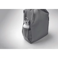 Kép 8/11 - UNITON 15 col rolltop laptop hátizsák, kőszürke
